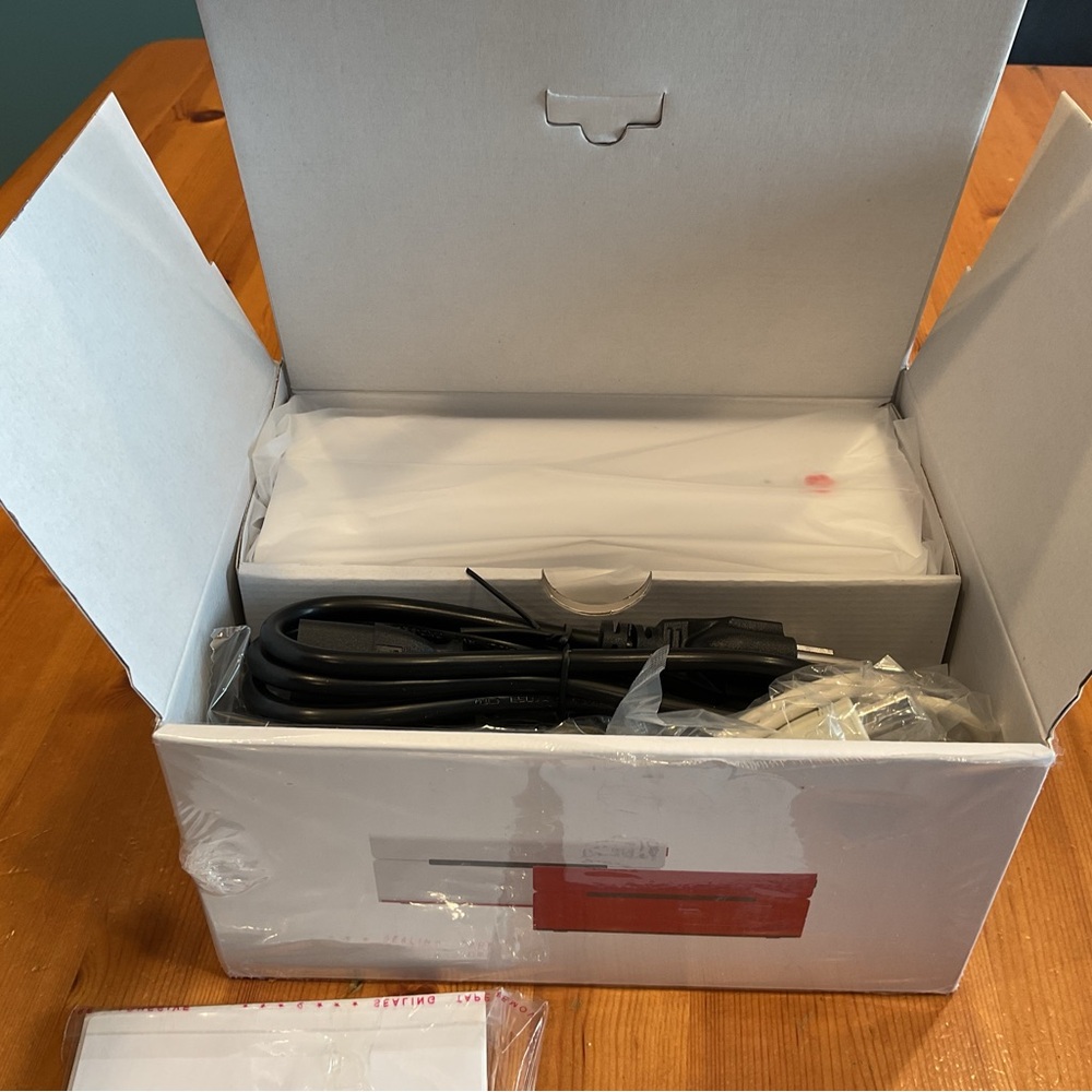 ORGSTA LABEL PRINTER THERMAL BARCODE NEW ALL INCLUSIVE READY TO USE NO INK - Picture 6 of 11